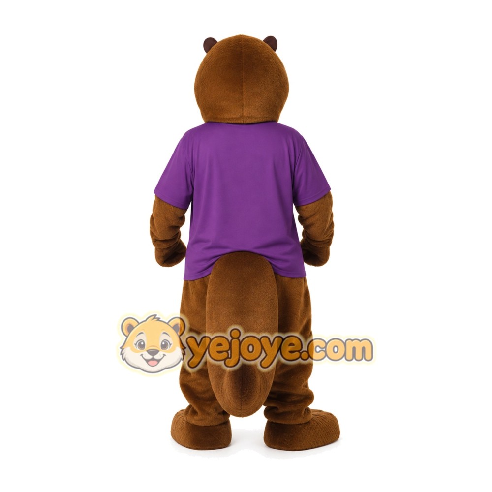 Adorable Beaver Mascot Costume for Events Promotions