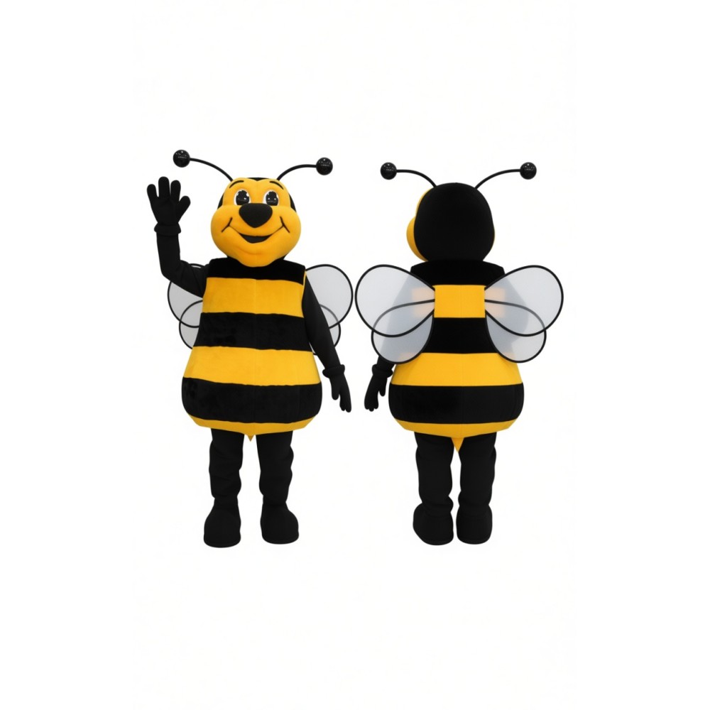 Cute Bee Mascot Costume Perfect for Events Parades