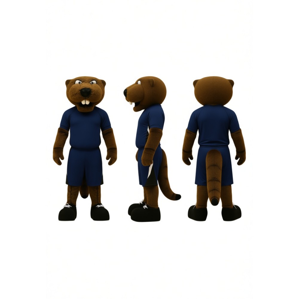 Sport Beaver Mascot Costume