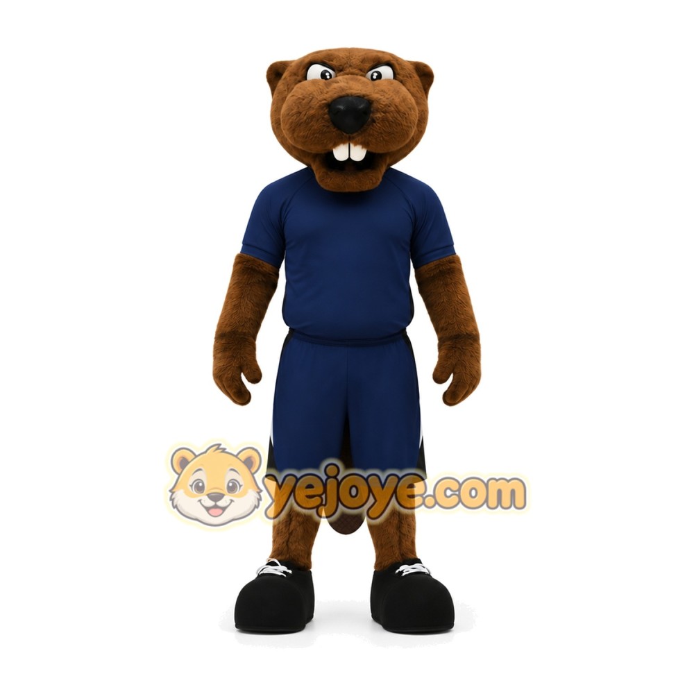 Sport Beaver Mascot Costume