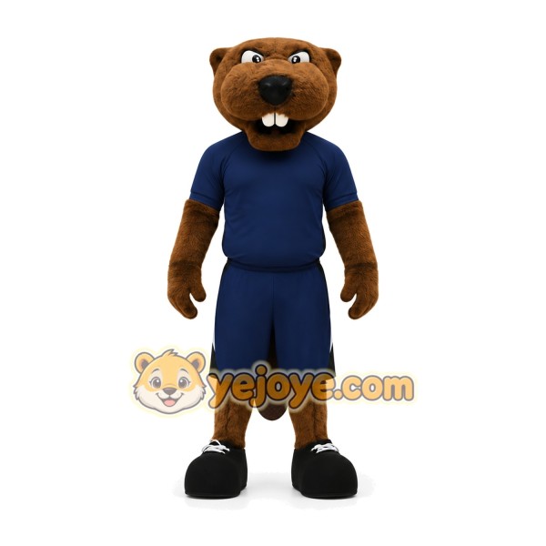 Sport Beaver Mascot Costume