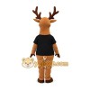 Friendly Elk Mascot Costume Suit Friendly Elk Mascot Costume Suit