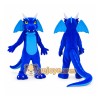 Blue Dragon Mascot Costume Blue Dragon Mascot Costume