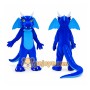 Blue Dragon Mascot Costume