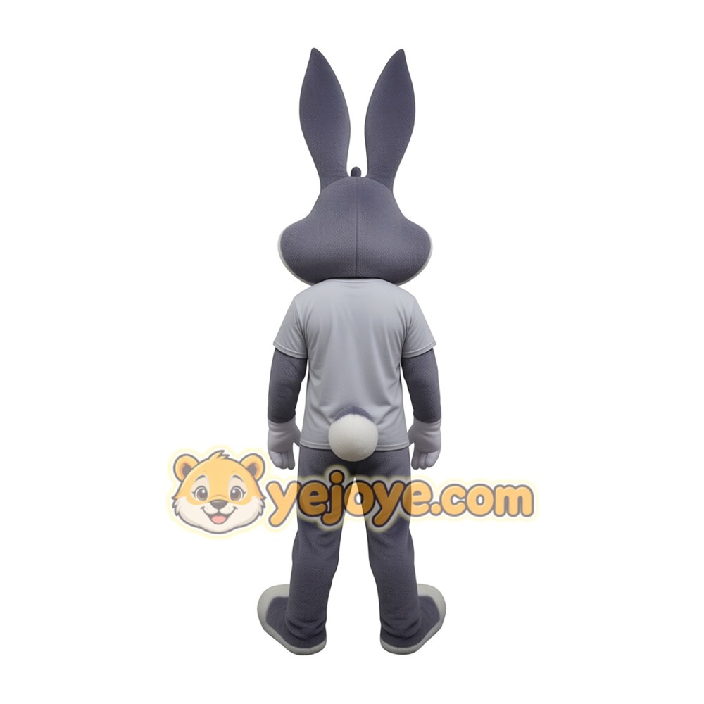 Classic Grey Easter Bunny Mascot Costume – Great for Easter Schools Brand Events Classic Grey Easter Bunny Mascot Costume – Great for Easter Schools Brand Events