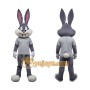 Classic Grey Easter Bunny Mascot Costume – Great for Easter Schools Brand Events