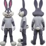 Classic Grey Easter Bunny Mascot Costume – Great for Easter Schools Brand Events
