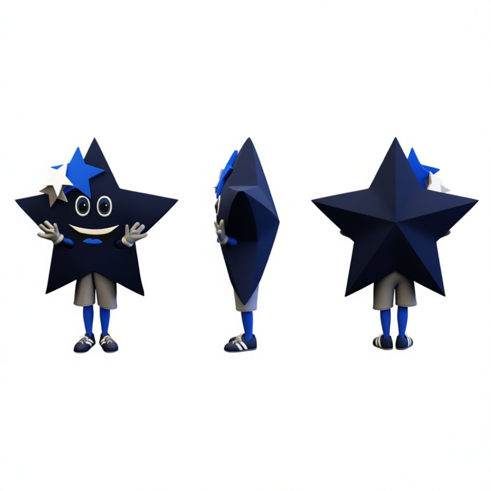 Five Star Mascot Costume