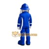 Blue Fire Dog Mascot Costume Blue Fire Dog Mascot Costume