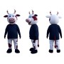 White Cow Mascot Costume