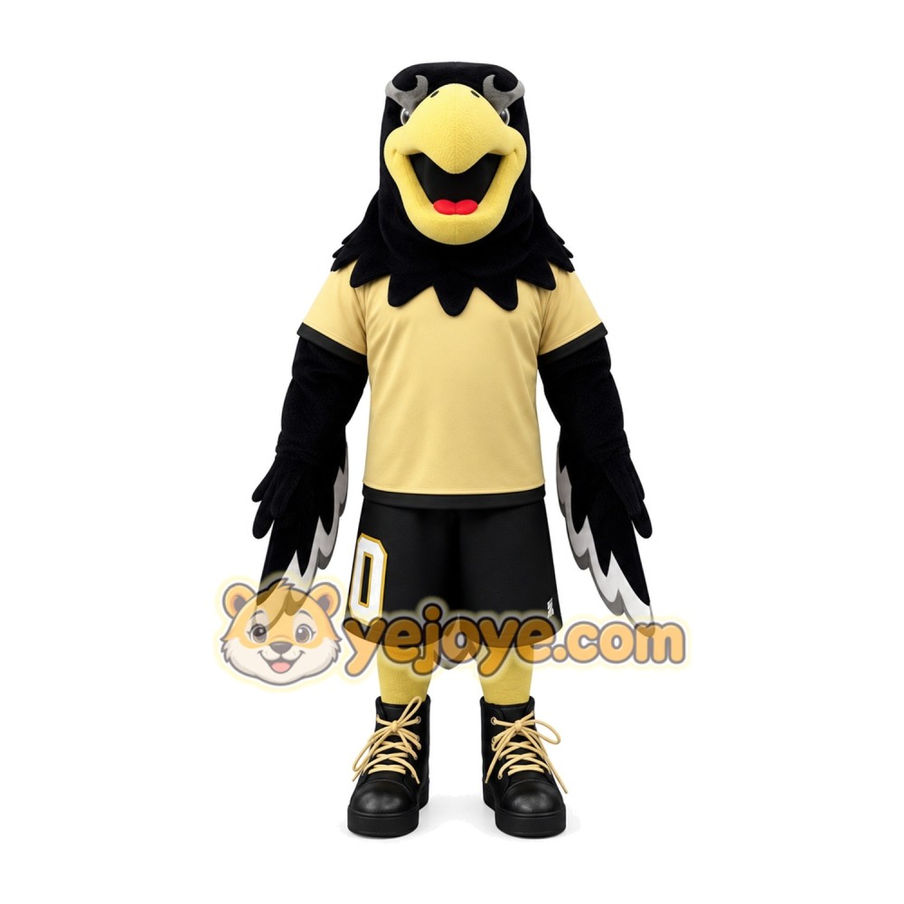 Bold Bald Eagle Mascot Costume Bold Bald Eagle Mascot Costume