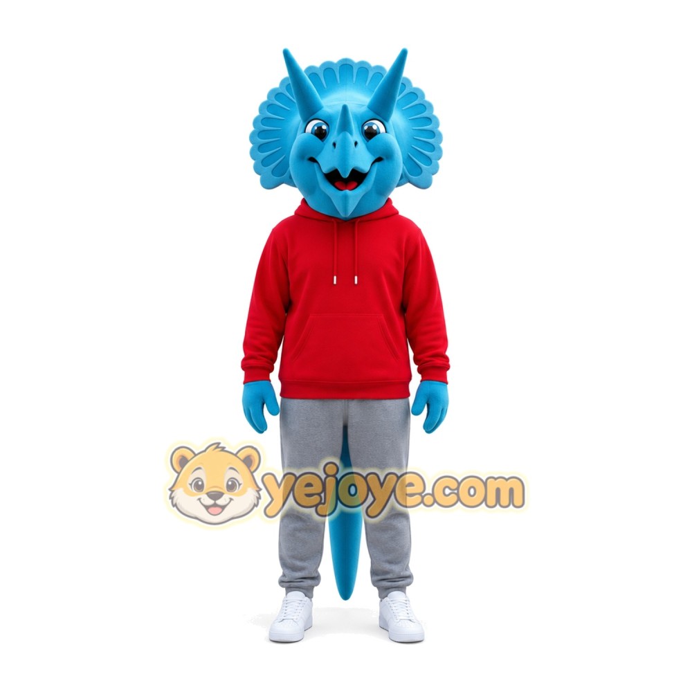 Sport Blue Dragon Mascot Costume Sport Blue Dragon Mascot Costume