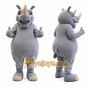 Adorable Rhino Mascot Costume for Events Promotions