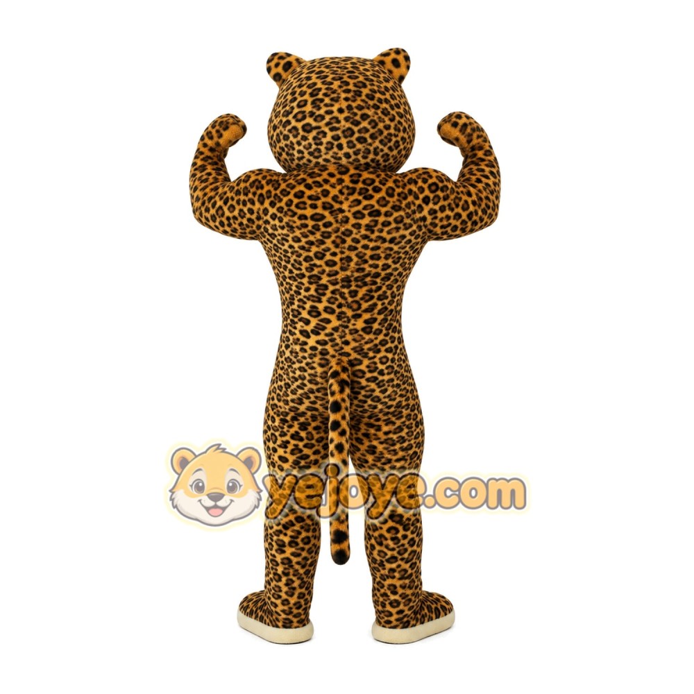 Adorable Leopard Mascot Costume for Events Promotions Adorable Leopard Mascot Costume for Events Promotions