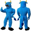 Adorable Blue Bison Mascot Costume for Events Promotions