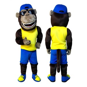 Adorable Sport Monkey Mascot Costume for Events Promotions