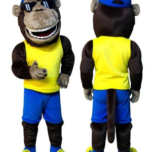Adorable Sport Monkey Mascot Costume for Events Promotions
