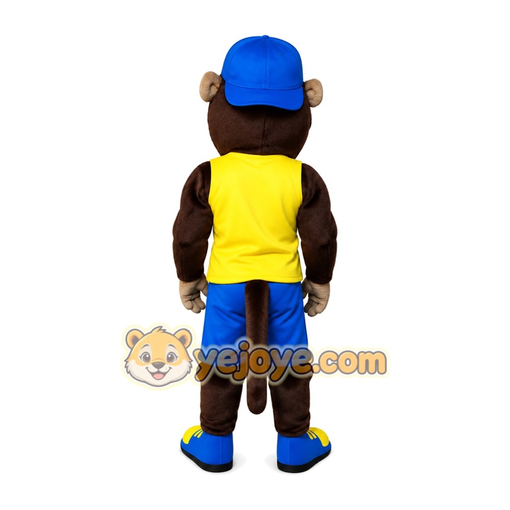 Adorable Sport Monkey Mascot Costume for Events Promotions Adorable Sport Monkey Mascot Costume for Events Promotions