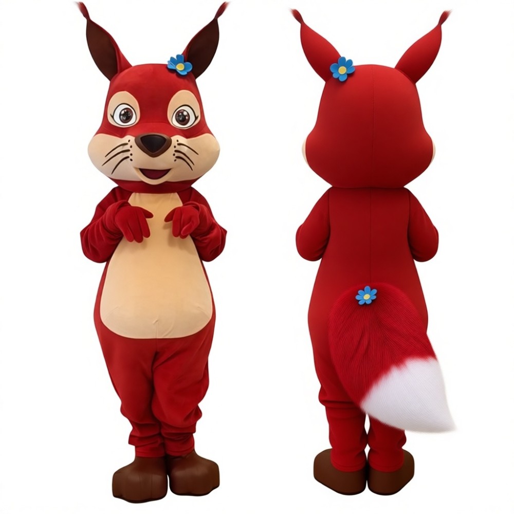 Adorable Red Fox Mascot Costume for Events Promotions