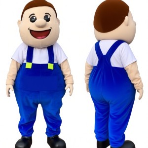 Adorable Boy Mascot Costume for Events Promotions