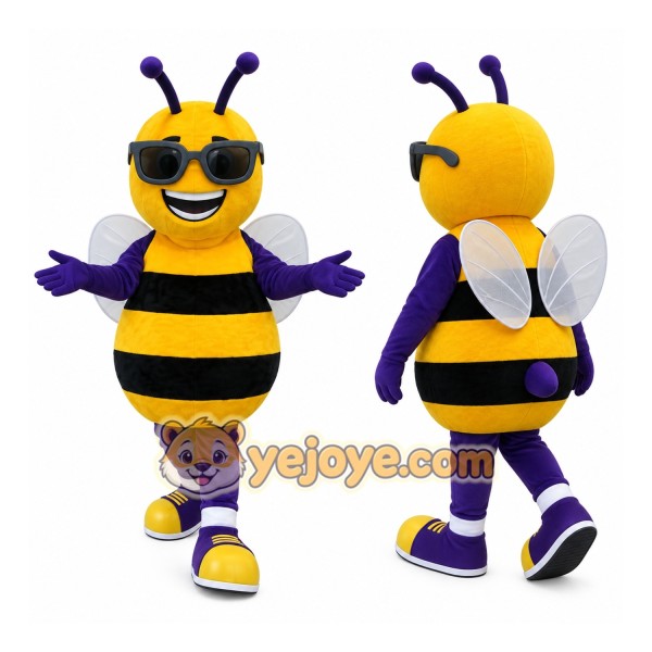 Adorable Bee Mascot Costume for Events Promotions