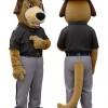 Adorable Brown Dog Mascot Costume for Events Promotions