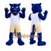 Adorable Blue Leopard Mascot Costume for Events Promotions Adorable Blue Leopard Mascot Costume for Events Promotions