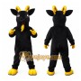 Adorable Black Goat Mascot Costume for Events Promotions