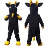 Adorable Black Goat Mascot Costume for Events Promotions