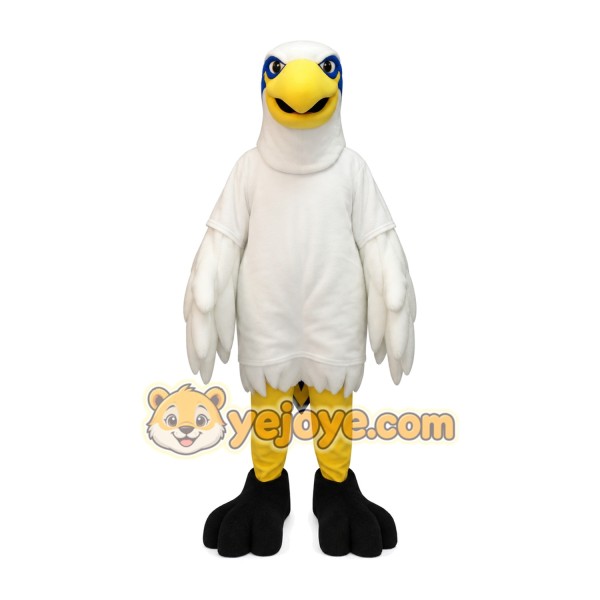 Adorable White Eagle Mascot Costume for Events Promotions