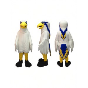 Adorable White Eagle Mascot Costume for Events Promotions