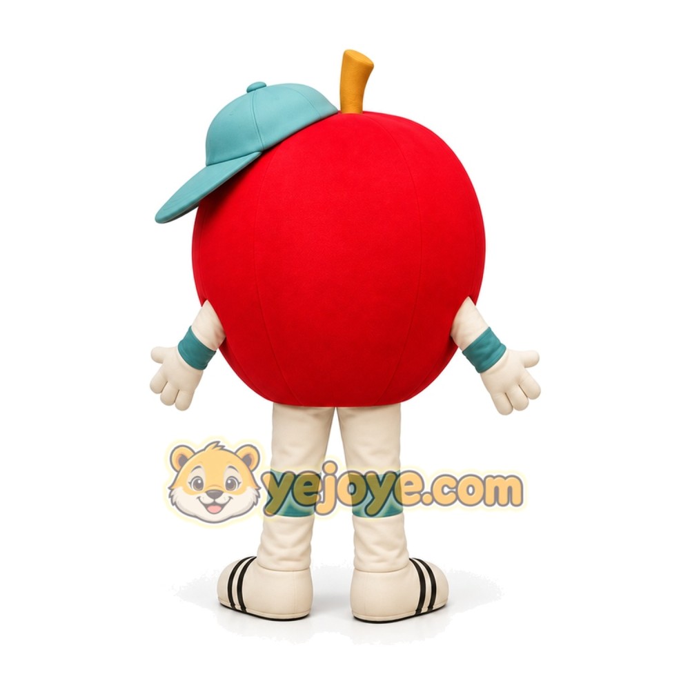 Adorable Apple Mascot Costume for Events Promotions