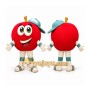 Adorable Apple Mascot Costume for Events Promotions