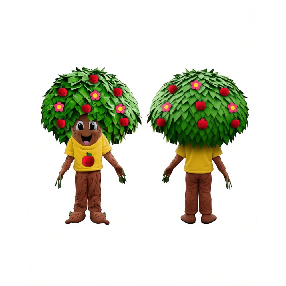 Adorable Tree Mascot Costume for Events Promotions