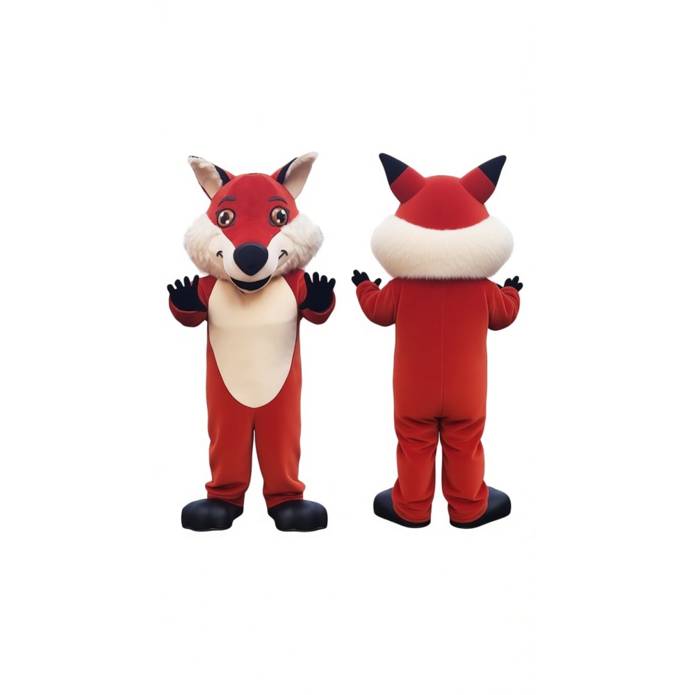 Adorable Fox Mascot Costume for Events Promotions