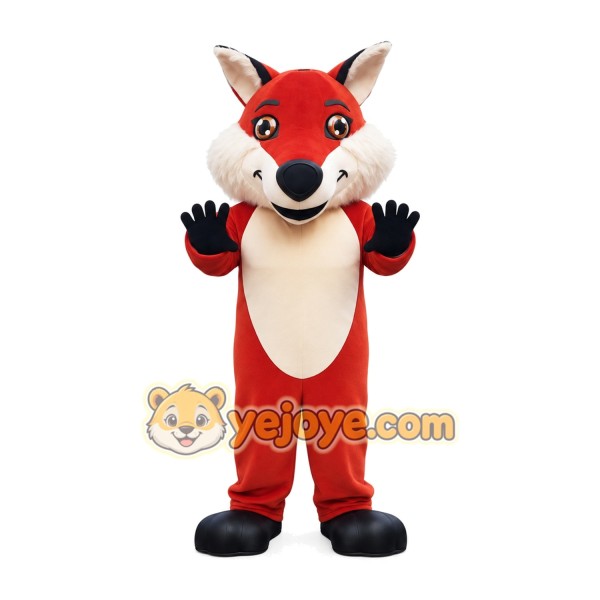Adorable Fox Mascot Costume for Events Promotions Adorable Fox Mascot Costume for Events Promotions