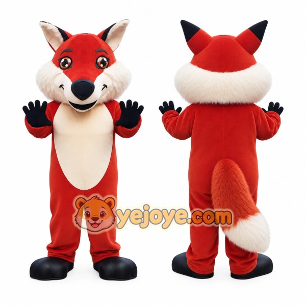 Adorable Fox Mascot Costume for Events Promotions