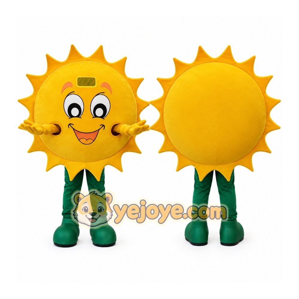 Adorable Sunshine Mascot Costume for Events Promotions