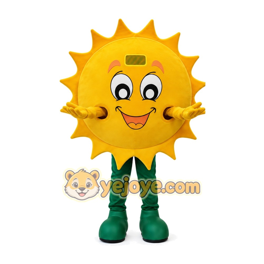 Adorable Sunshine Mascot Costume for Events Promotions