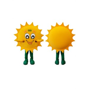 Adorable Sunshine Mascot Costume for Events Promotions