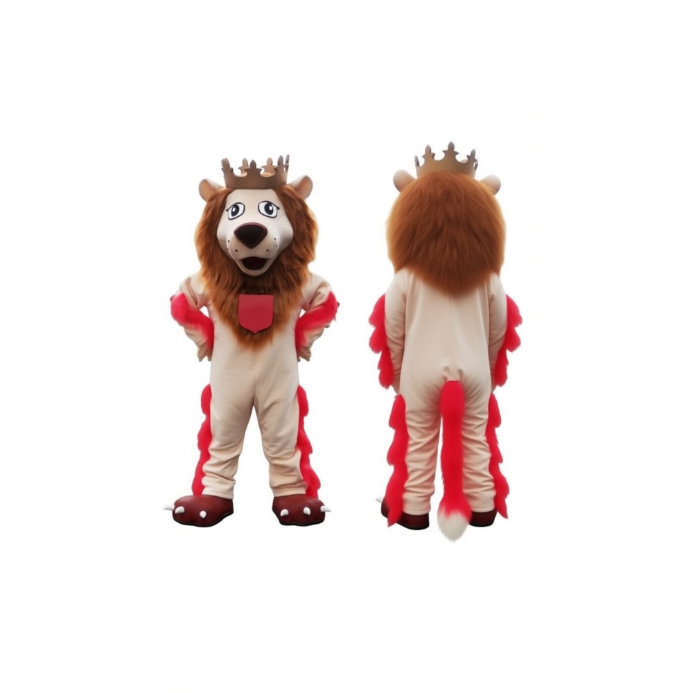 Adorable Lion Mascot Costume for Events Promotions