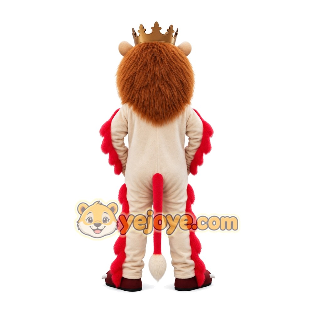 Adorable Lion Mascot Costume for Events Promotions Adorable Lion Mascot Costume for Events Promotions