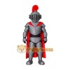 Adorable Silver Warrior School Mascot Costume for Events Promotions Adorable Silver Warrior School Mascot Costume for Events Promotions