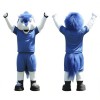 Adorable Blue Horse Mascot Costume for Events Promotions