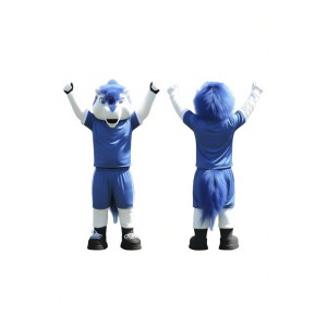 Adorable Blue Horse Mascot Costume for Events Promotions