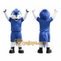 Adorable Blue Horse Mascot Costume for Events Promotions