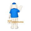 Adorable White Dog Mascot Costume for Events Promotions Adorable White Dog Mascot Costume for Events Promotions