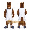 Adorable Brown Horse Mascot Costume for Events Promotions Adorable Brown Horse Mascot Costume for Events Promotions