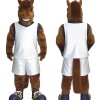 Adorable Brown Horse Mascot Costume for Events Promotions