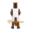 Adorable Brown Horse Mascot Costume for Events Promotions Adorable Brown Horse Mascot Costume for Events Promotions